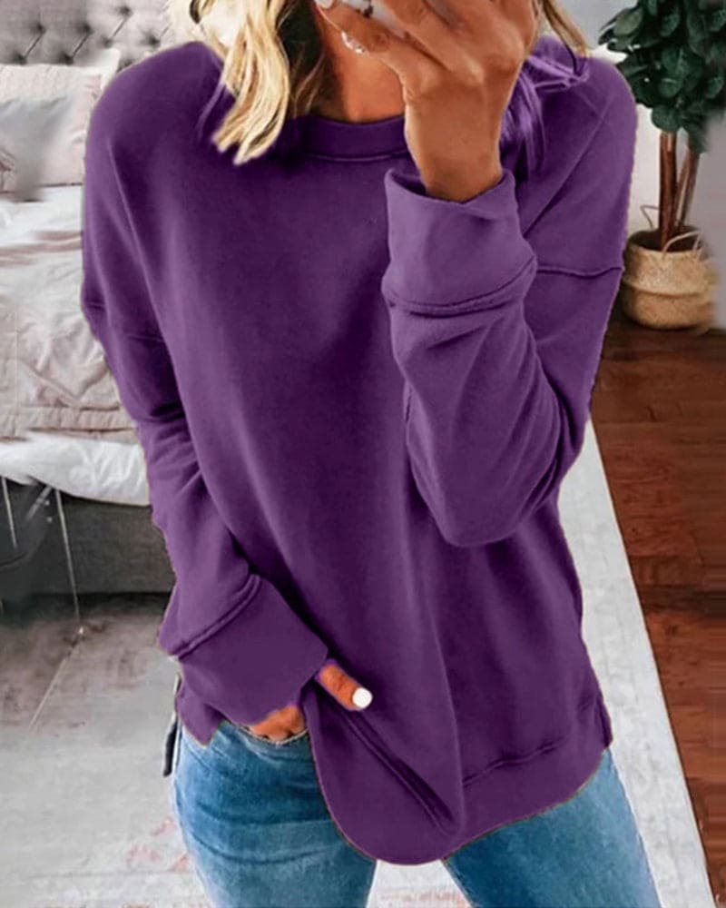 Zaria - Effen Dames Sweatshirt