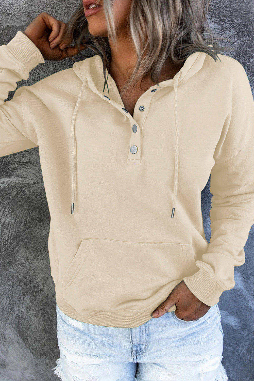 June | Basic Dames Hoodie Trui voor de Herfst