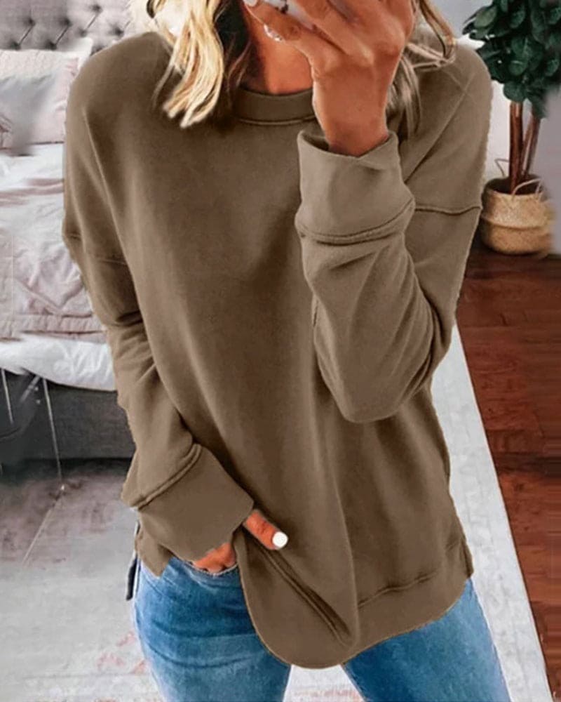 Zaria - Effen Dames Sweatshirt
