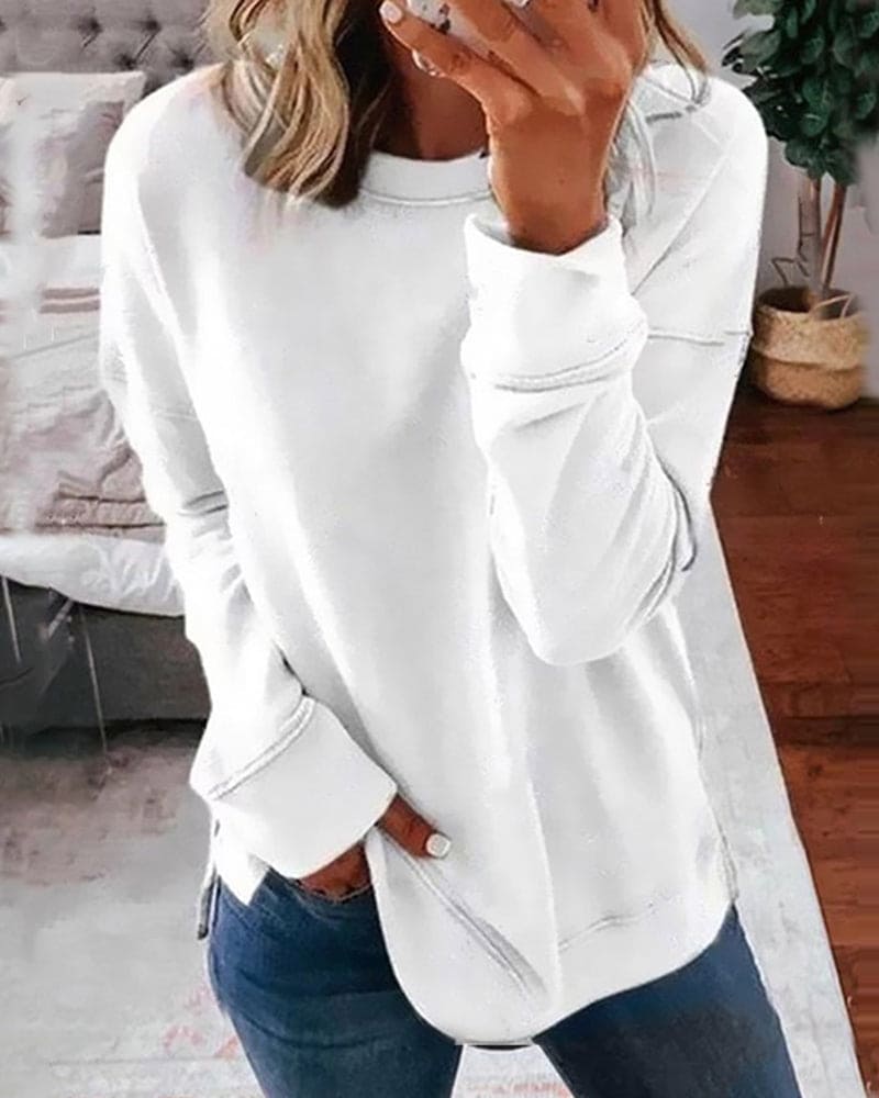 Zaria - Effen Dames Sweatshirt