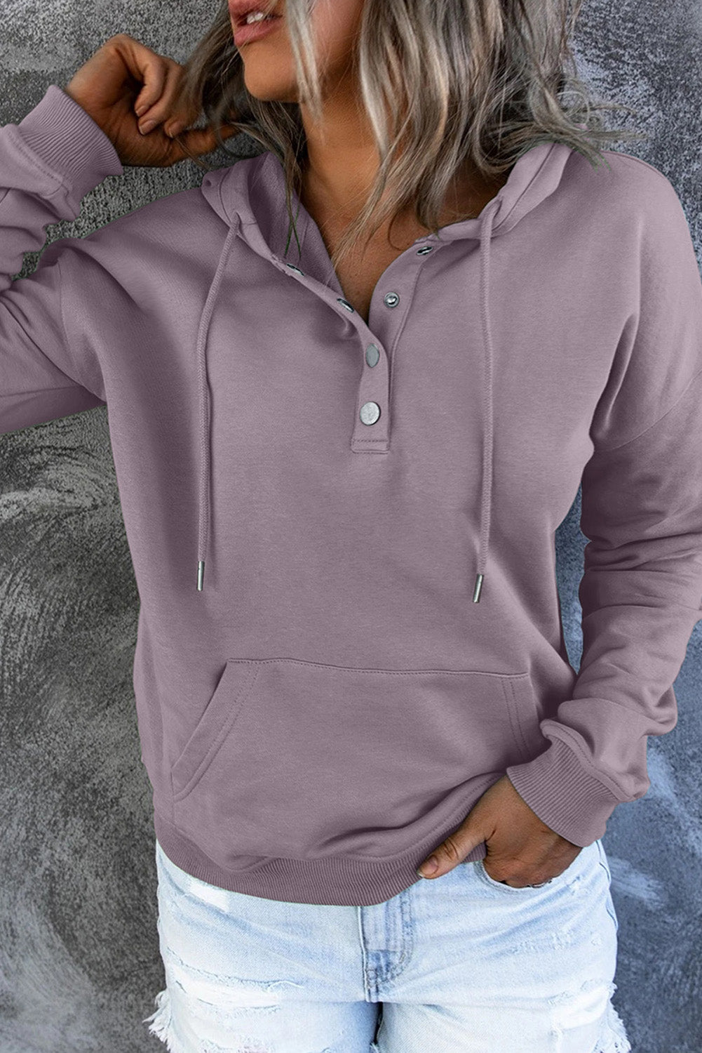 June | Basic Dames Hoodie Trui voor de Herfst