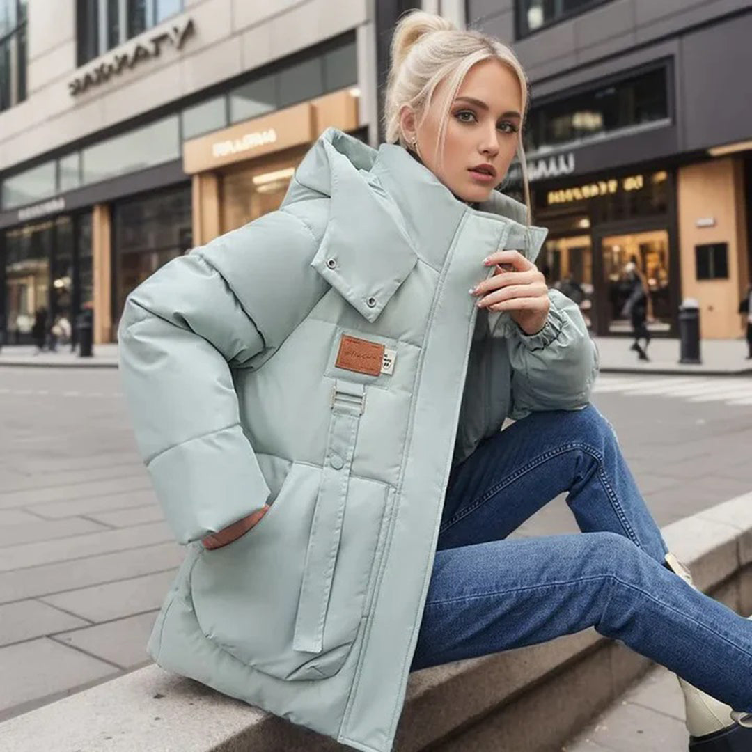 Fiore | Dames Gewatteerde Winterjas van Polyester