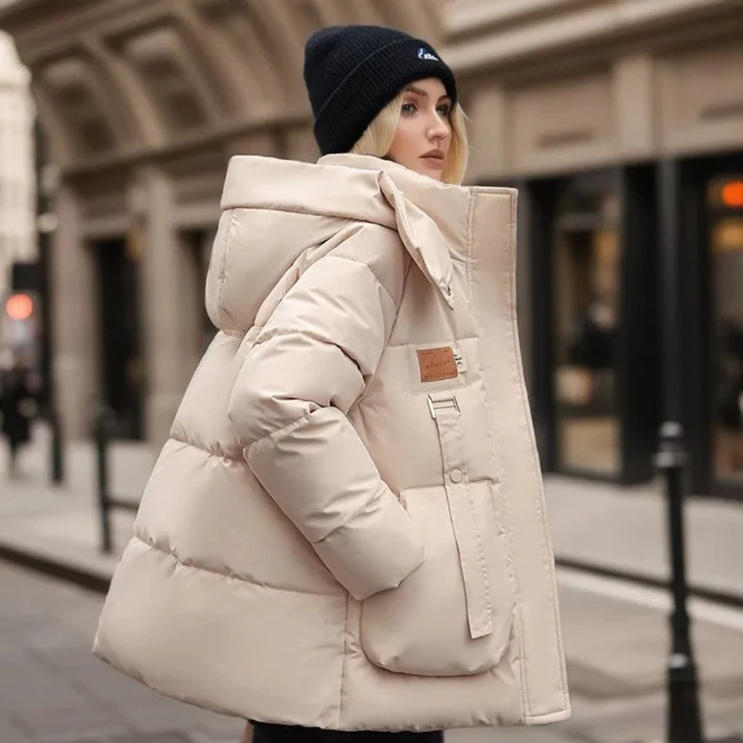 Fiore | Dames Gewatteerde Winterjas van Polyester