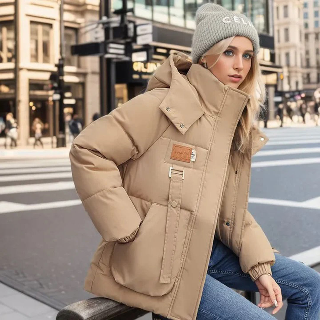 Fiore | Dames Gewatteerde Winterjas van Polyester