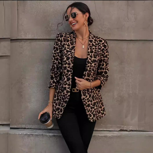 Mascha | Trendy Luipaardprint Damesjas