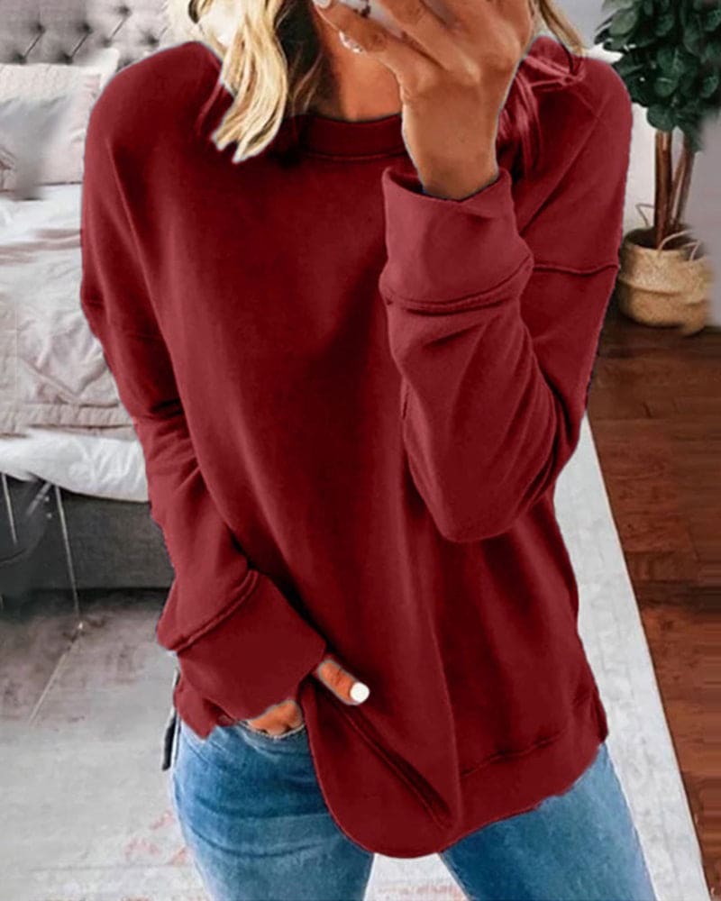 Zaria - Effen Dames Sweatshirt