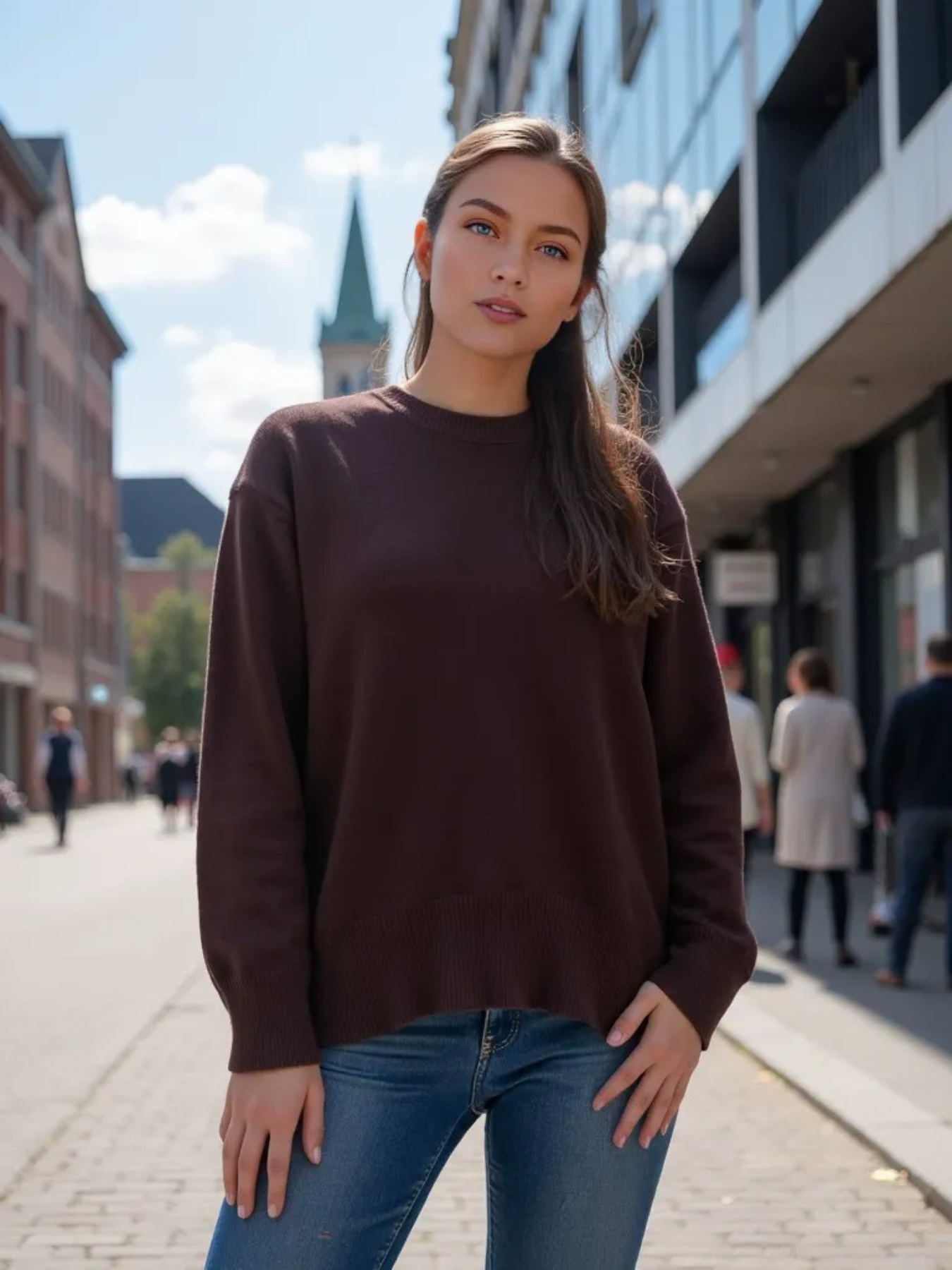 Millie | Pullover Oversized Trui voor Dames