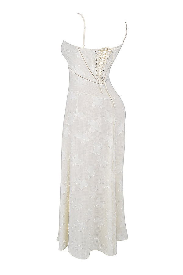 Liane | Stralend Elegant in een Rugloze Maxi-Jurk