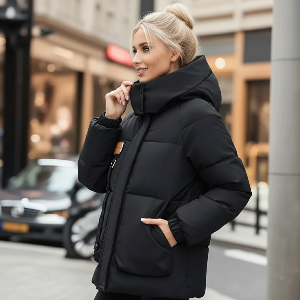 Fiore | Dames Gewatteerde Winterjas van Polyester