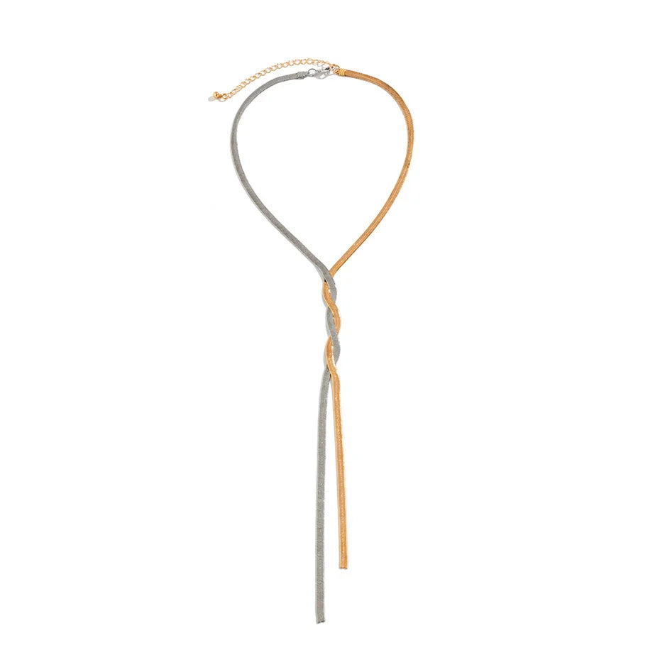 NYOMI | Luxe Verstelbare Slangenketting voor Dames