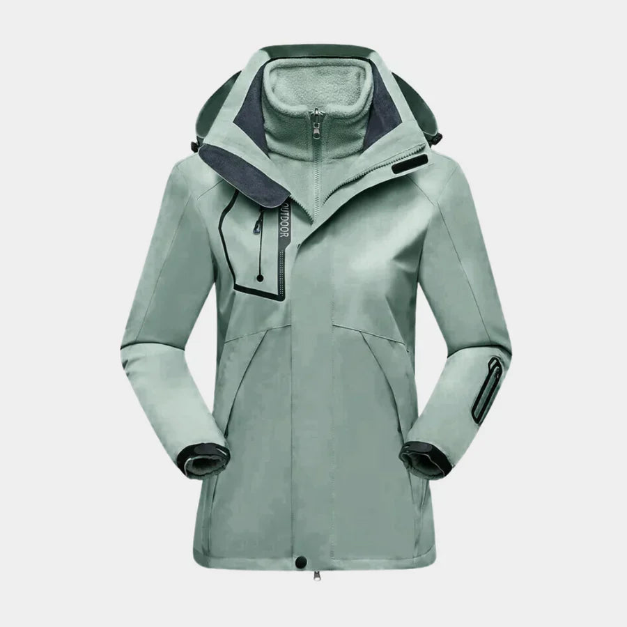 Quinn | Waterdichte outdoorjas met reverskraag