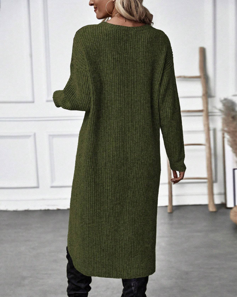 Sacha | Eenvoudige en Stijlvolle Sweaterjurk voor dames