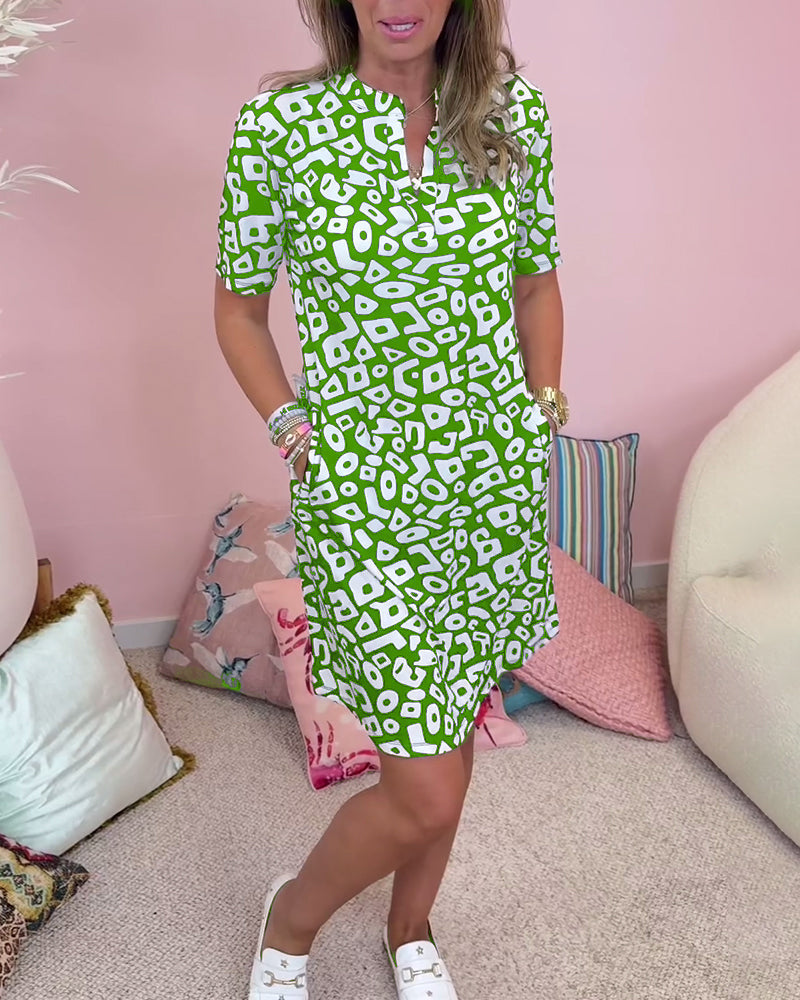 Carlotta - Zomerjurk met V-hals voor dames
