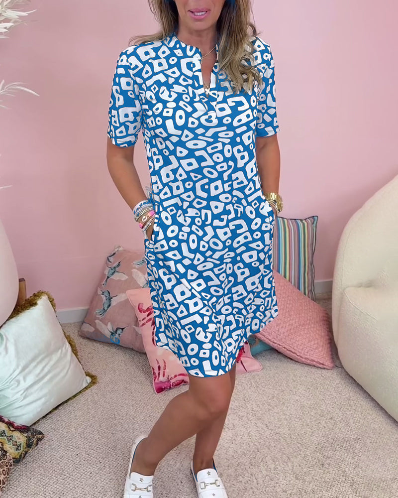 Carlotta - Zomerjurk met V-hals voor dames