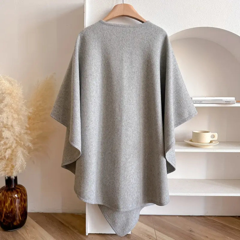 Mavis | Elegante Winddichte Wrap van Zachte Microvezelmix