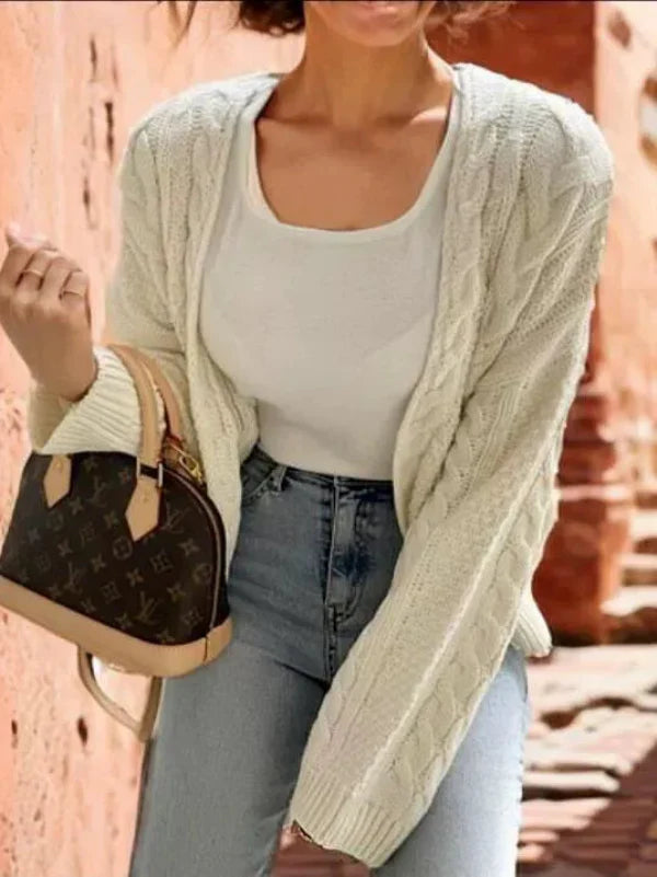 Sita | Dames Trui β Wolbreiwerk β Oversized Pasvorm β Asymmetrische V-Hals