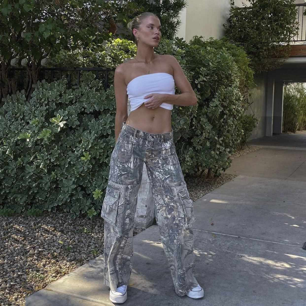 Sunny | Stijlvolle Cargo Broek voor dames