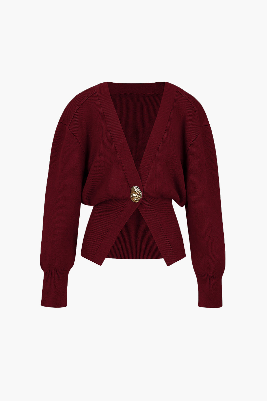Jovie | Dames Elegant Vest met Gouden Knopen – Zacht & Stijlvol