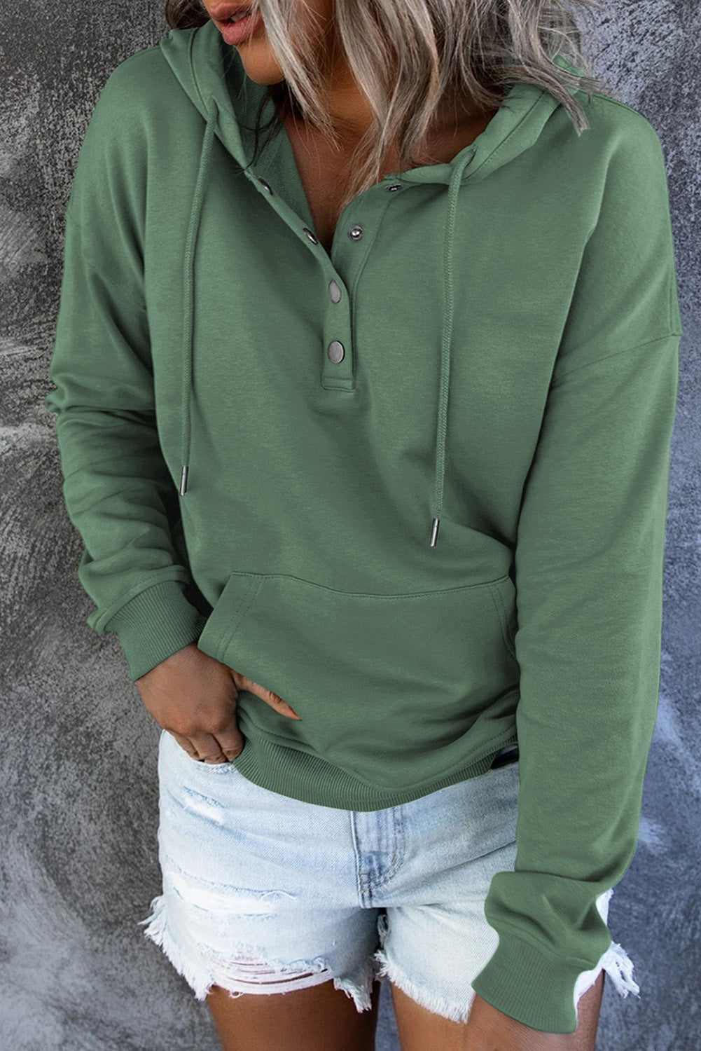 June | Basic Dames Hoodie Trui voor de Herfst