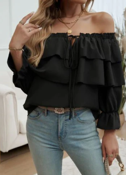 Noelle | Off-Shoulder-Look voor een Stijlvolle Lente