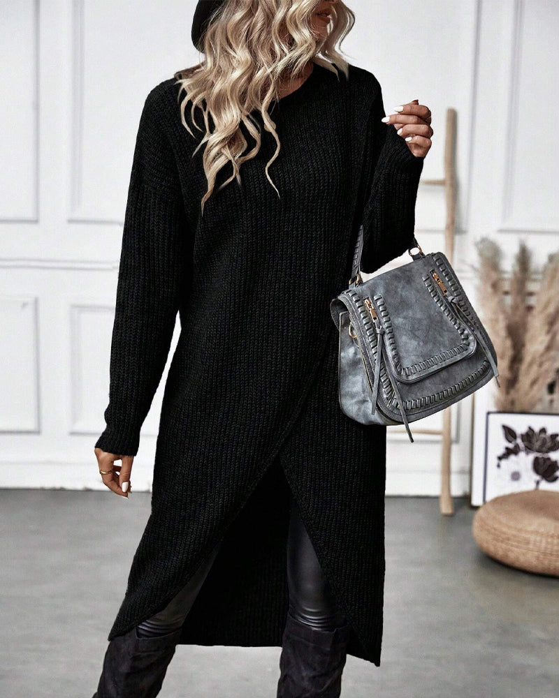 Sacha | Eenvoudige en Stijlvolle Sweaterjurk voor dames