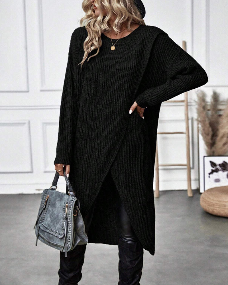 Sacha | Eenvoudige en Stijlvolle Sweaterjurk voor dames