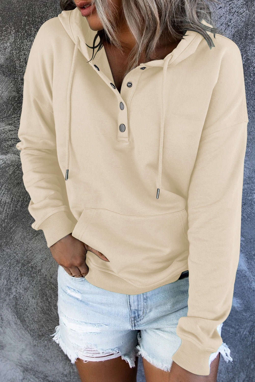 June | Basic Dames Hoodie Trui voor de Herfst