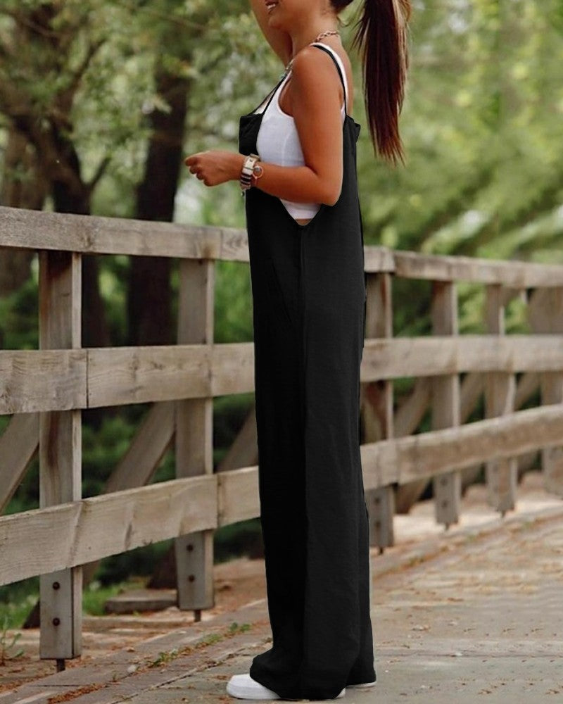 Lilou | Stijlvolle en Comfortabele Mouwloze Jumpsuit