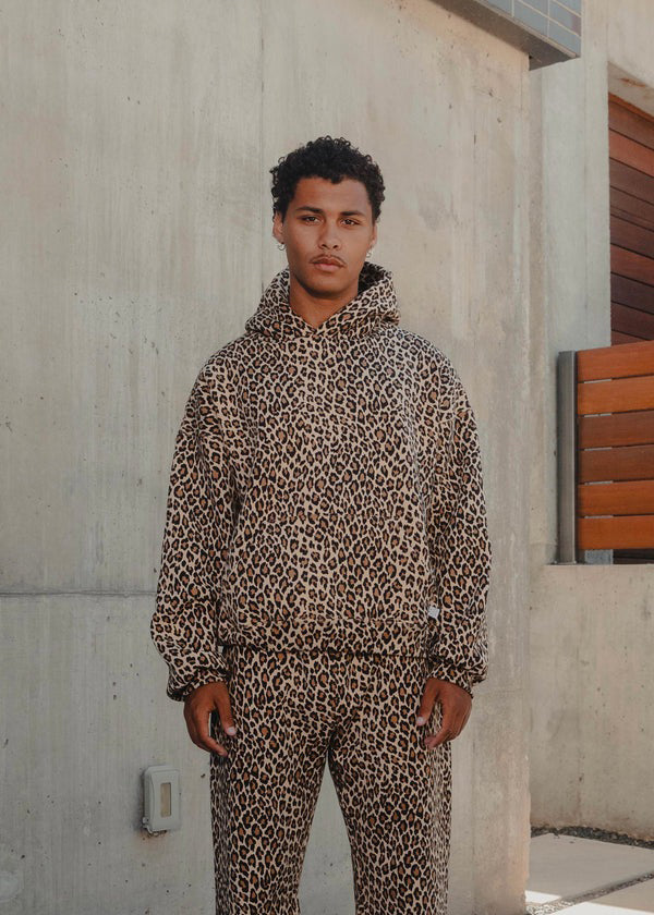 Marlow | Herfst Hoodie Met Luipaardprint voor dames