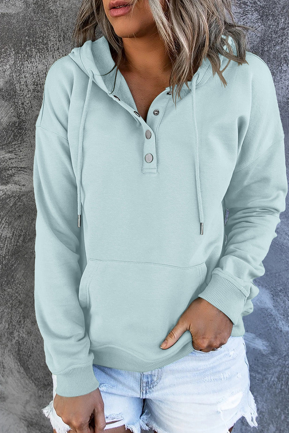 June | Basic Dames Hoodie Trui voor de Herfst