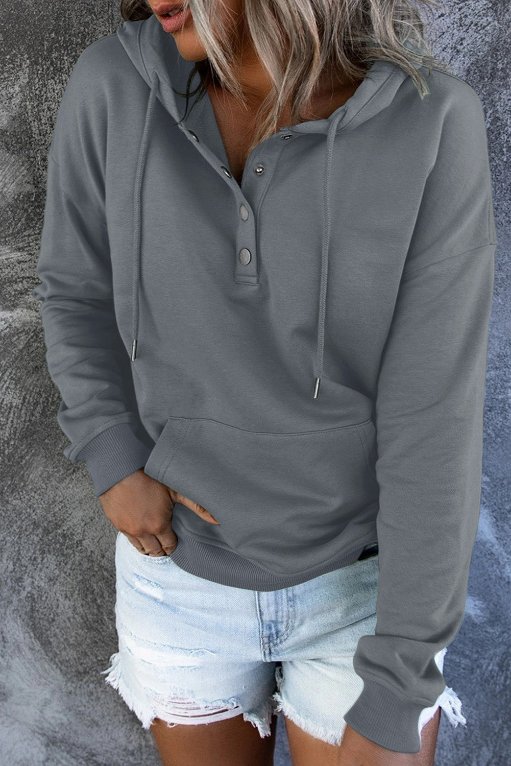 June | Basic Dames Hoodie Trui voor de Herfst