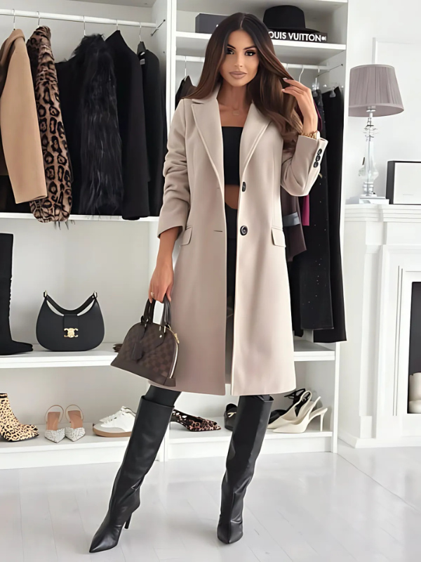 Electra | Luxe Dames Jas voor de Herfst