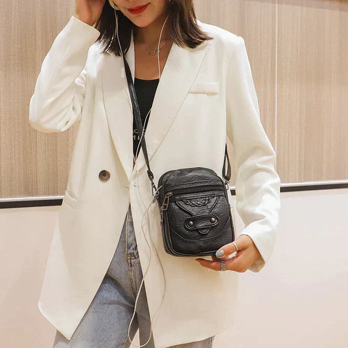 Emmy | Crossbody Lederen Tas