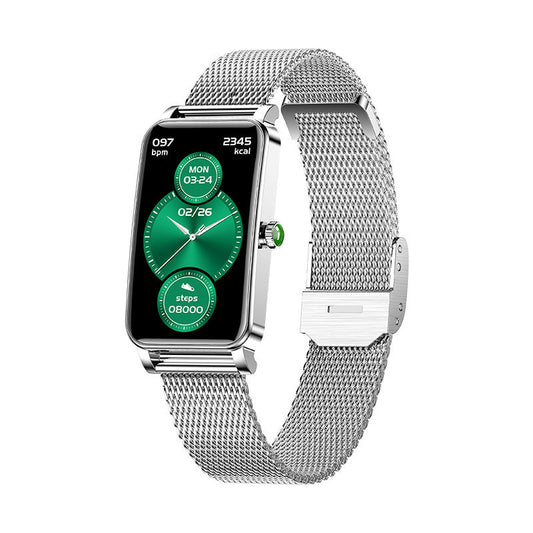 Osaka | Dames Smartwatch met RVS Band – Elegant & Multifunctioneel