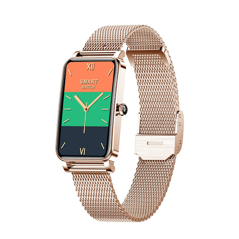 Osaka | Dames Smartwatch met RVS Band – Elegant & Multifunctioneel