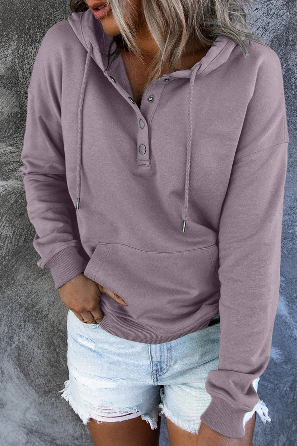 June | Basic Dames Hoodie Trui voor de Herfst