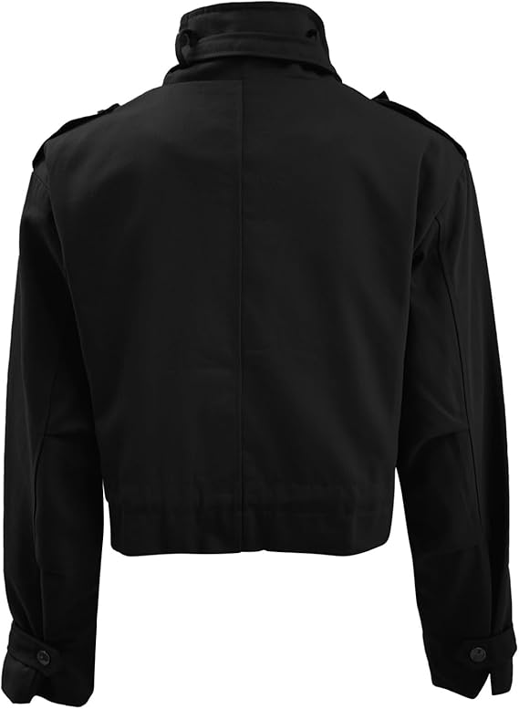 Norma - Casual kort herfst jasje met knopen voor dames