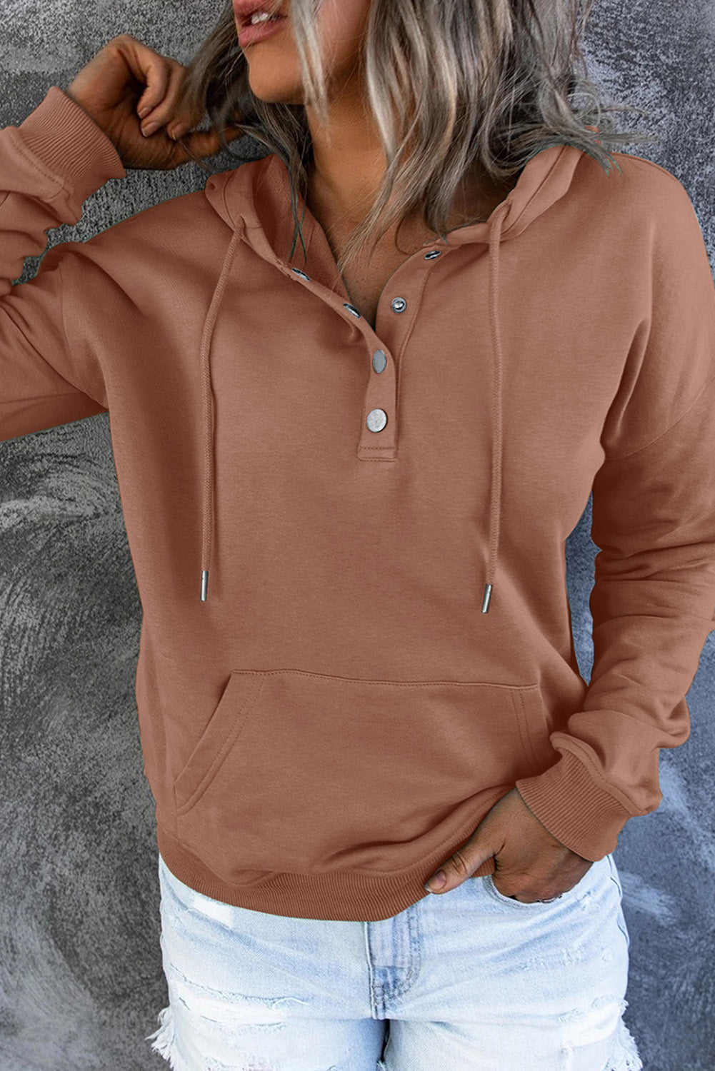 June | Basic Dames Hoodie Trui voor de Herfst