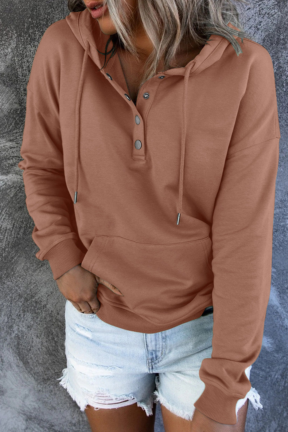 June | Basic Dames Hoodie Trui voor de Herfst