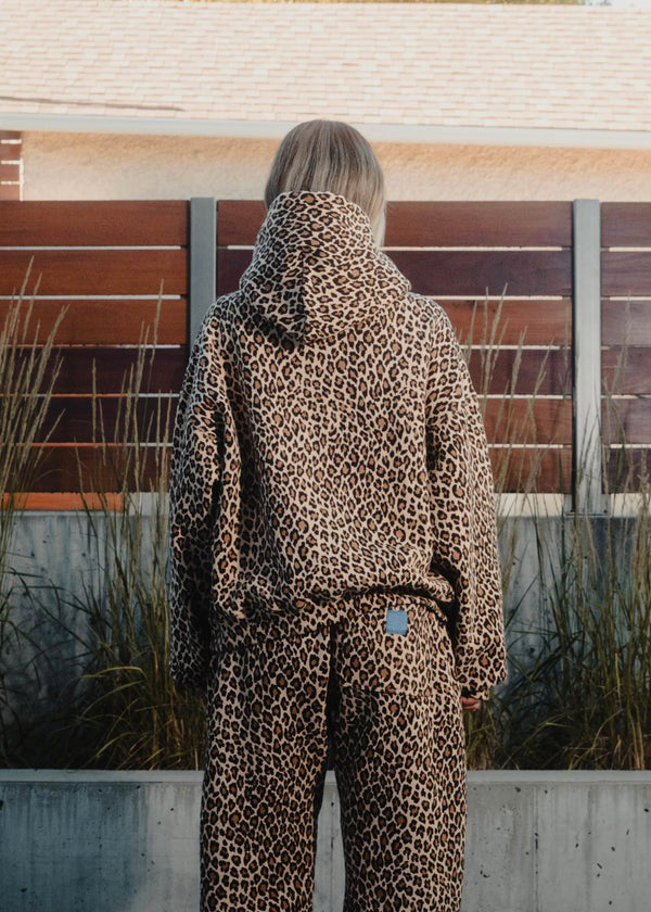Marlow | Herfst Hoodie Met Luipaardprint voor dames