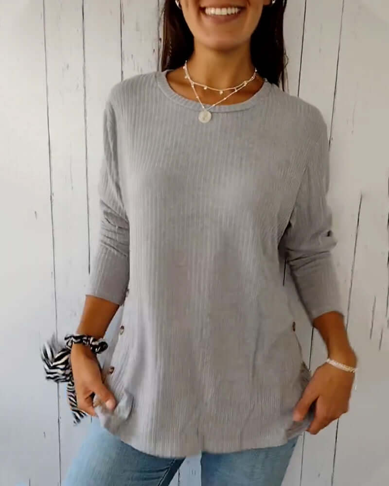Mirjam | Stijlvol Shirt met Lange Mouwen voor Dames