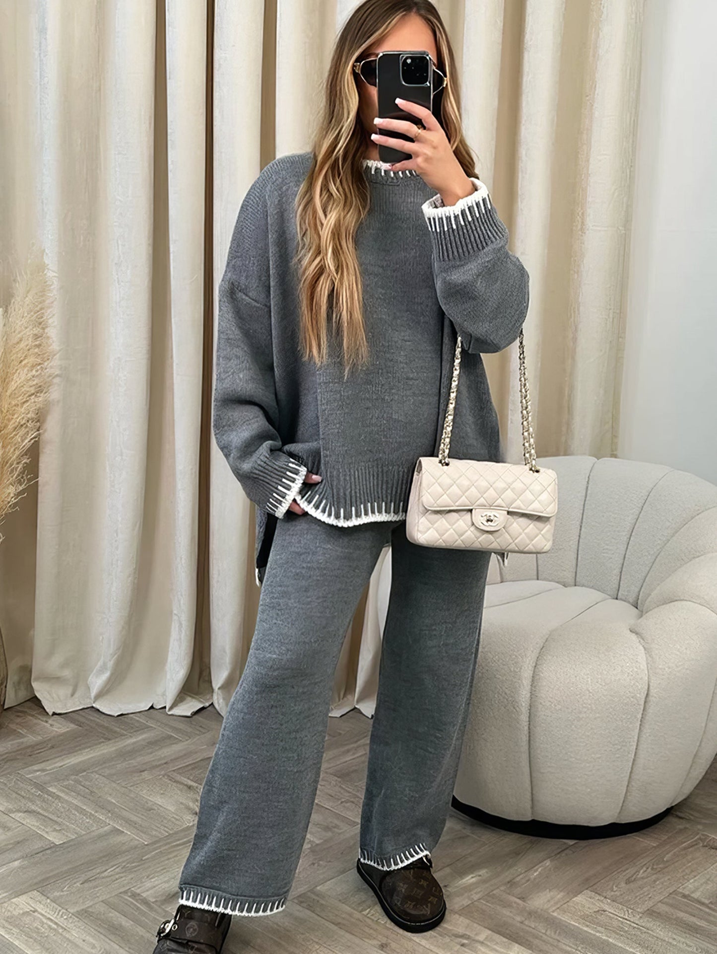 JULI | Gebreide Comfy Set voor de Herfst