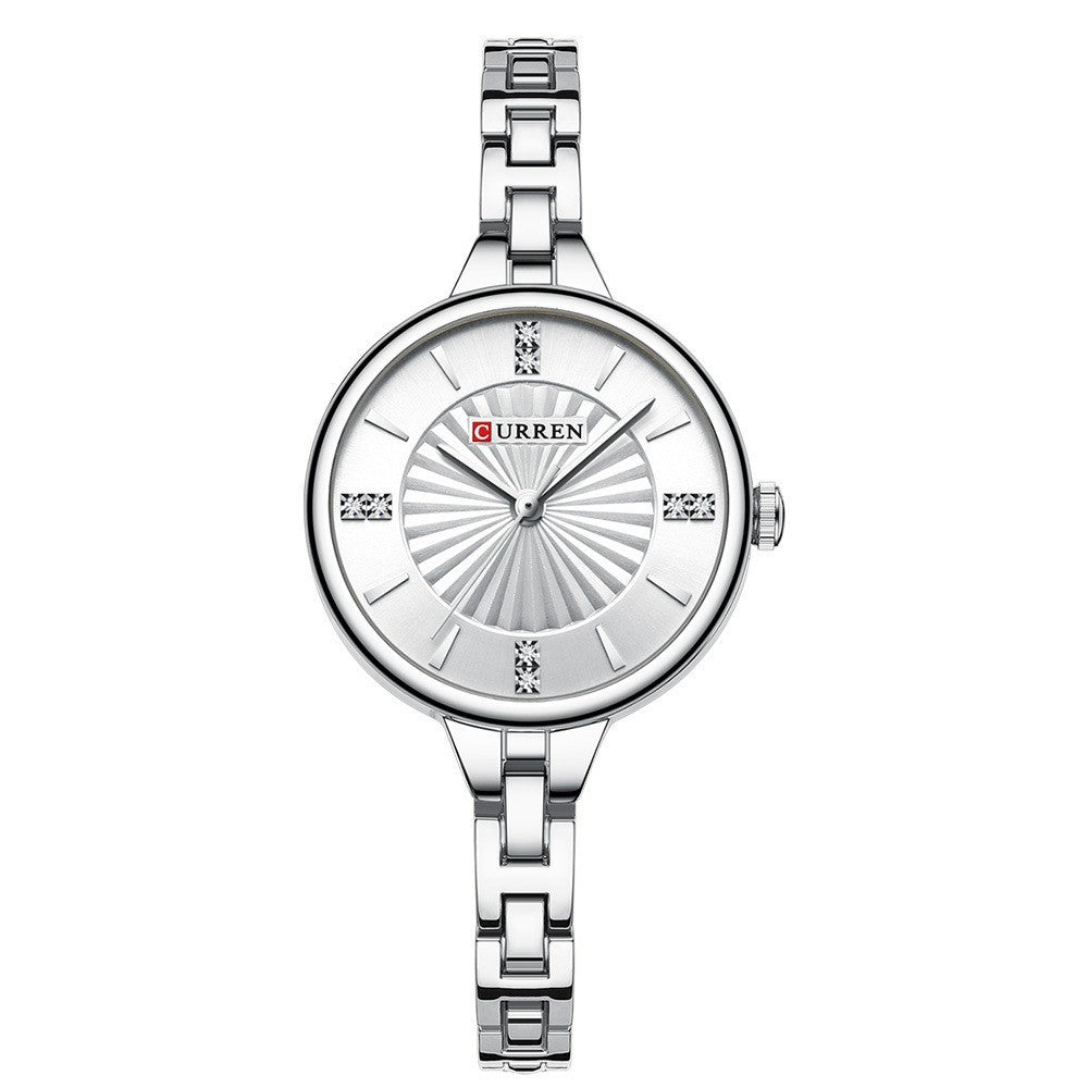 Zindra | Dameshorloge Quartz Roestvrij Staal Elegant