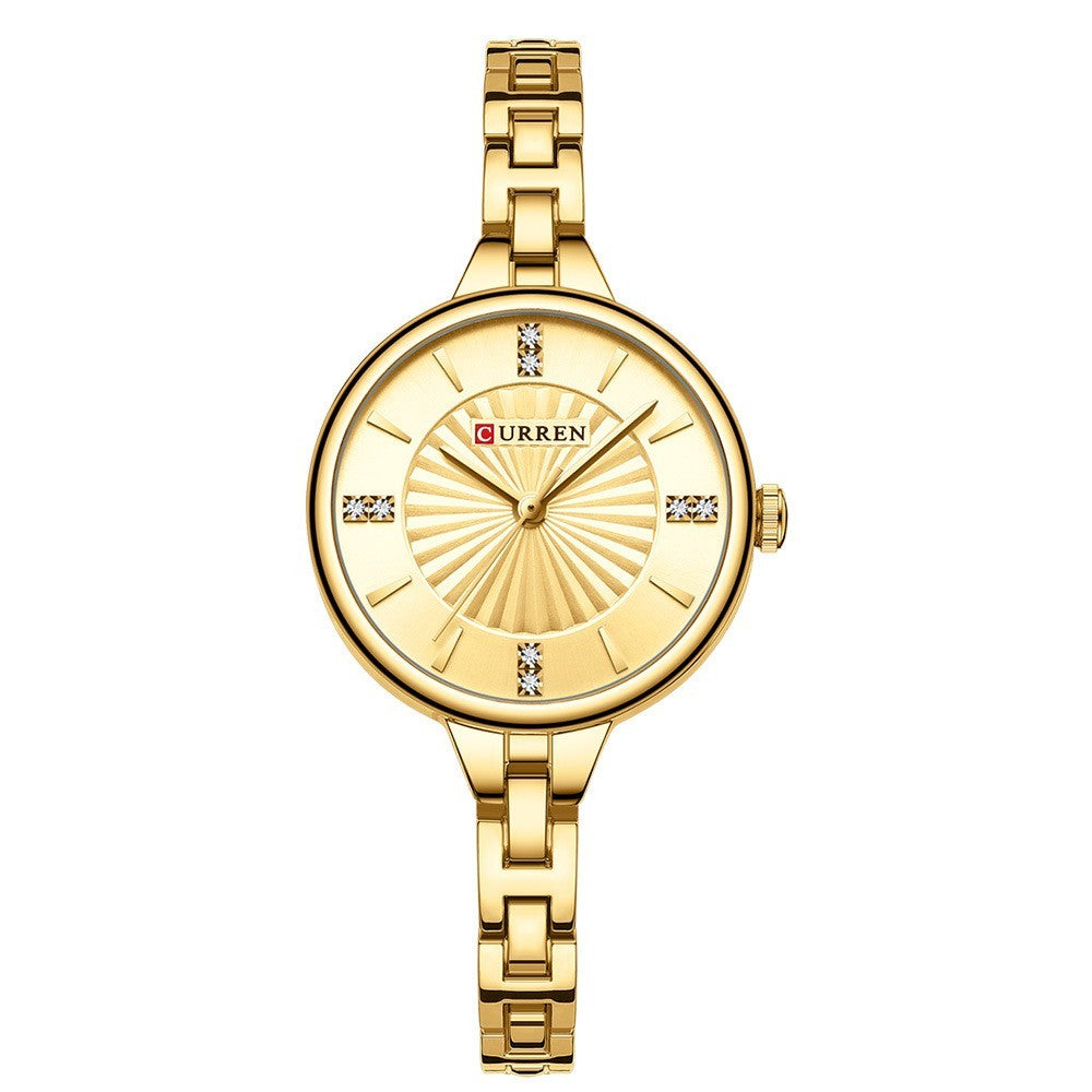 Zindra | Dameshorloge Quartz Roestvrij Staal Elegant