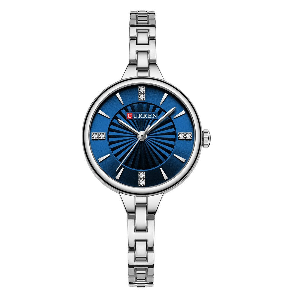 Zindra | Dameshorloge Quartz Roestvrij Staal Elegant
