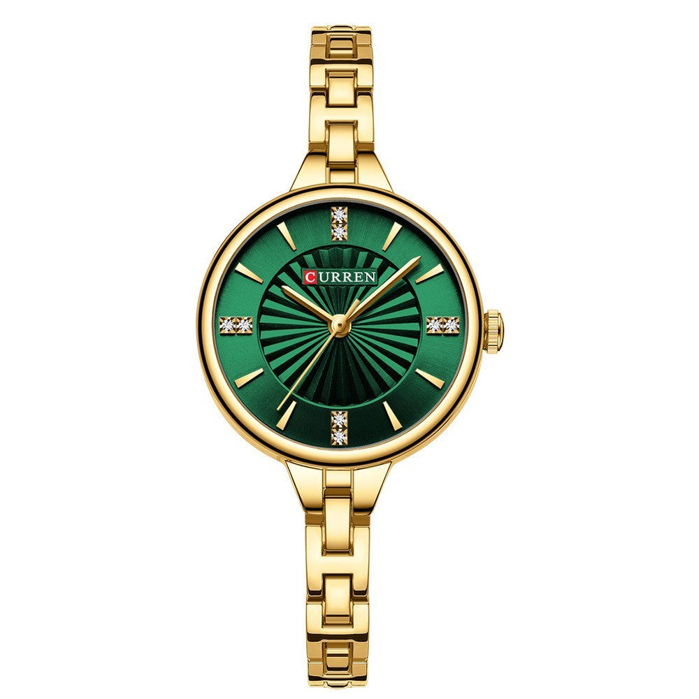 Zindra | Dameshorloge Quartz Roestvrij Staal Elegant