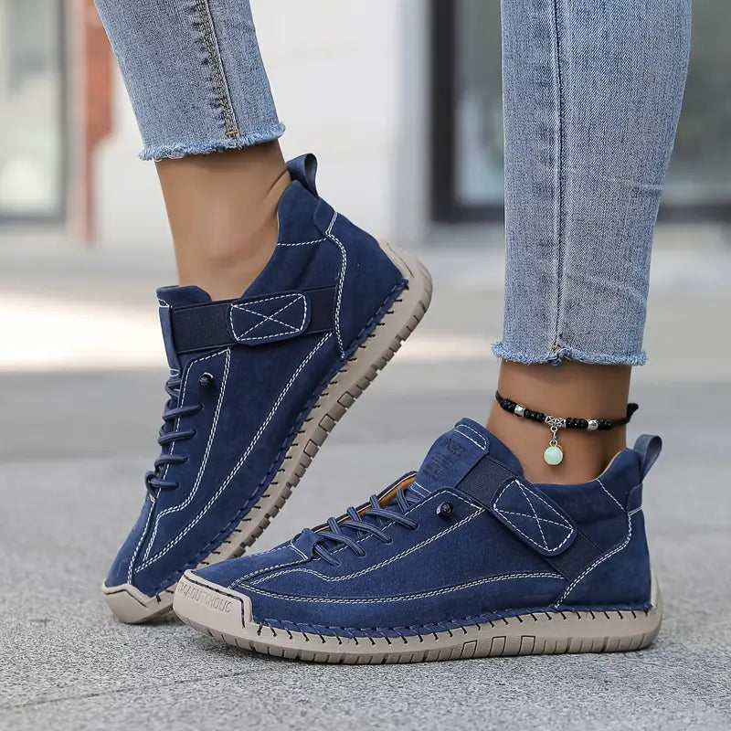 Hanneke | Ademende Sneakers van Leer en Lichtgewicht Comfort