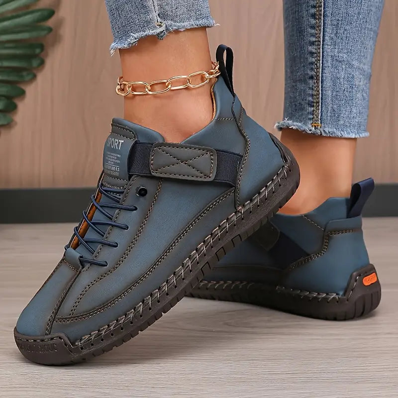 Hanneke | Ademende Sneakers van Leer en Lichtgewicht Comfort