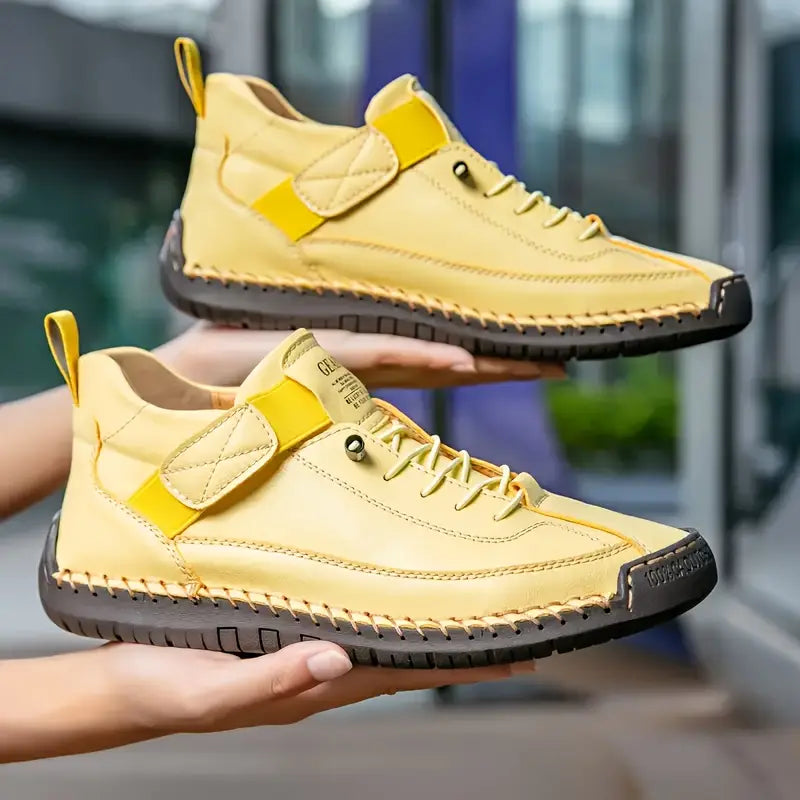 Hanneke | Ademende Sneakers van Leer en Lichtgewicht Comfort