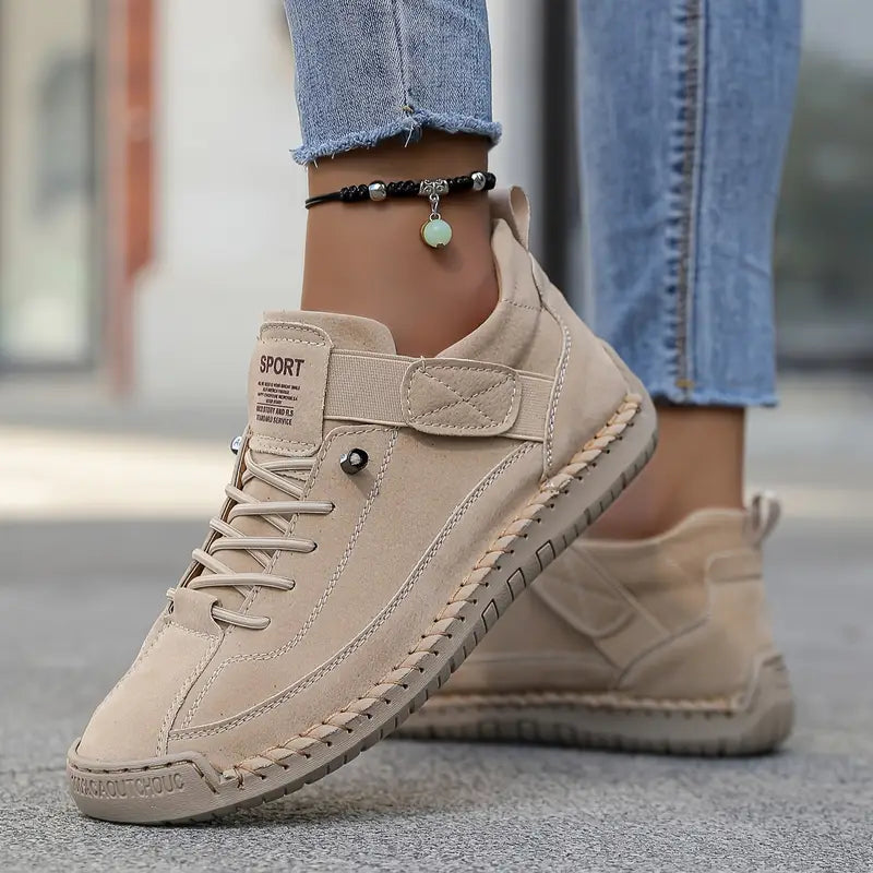 Hanneke | Ademende Sneakers van Leer en Lichtgewicht Comfort